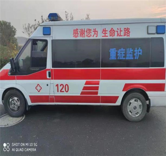 总口管理区救护车出租服务案例3