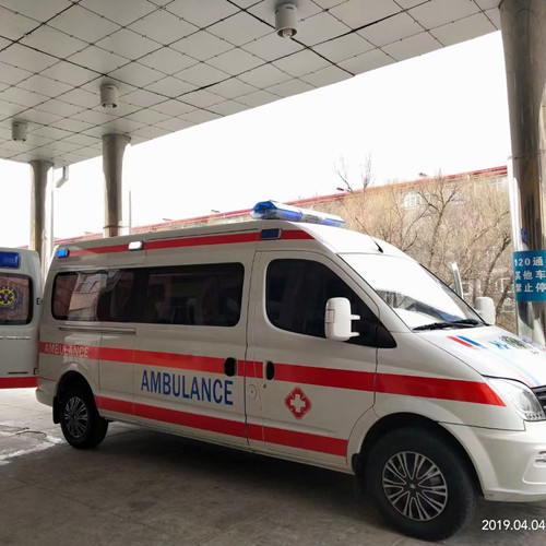 总口管理区救护车出租服务案例2